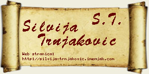 Silvija Trnjaković vizit kartica